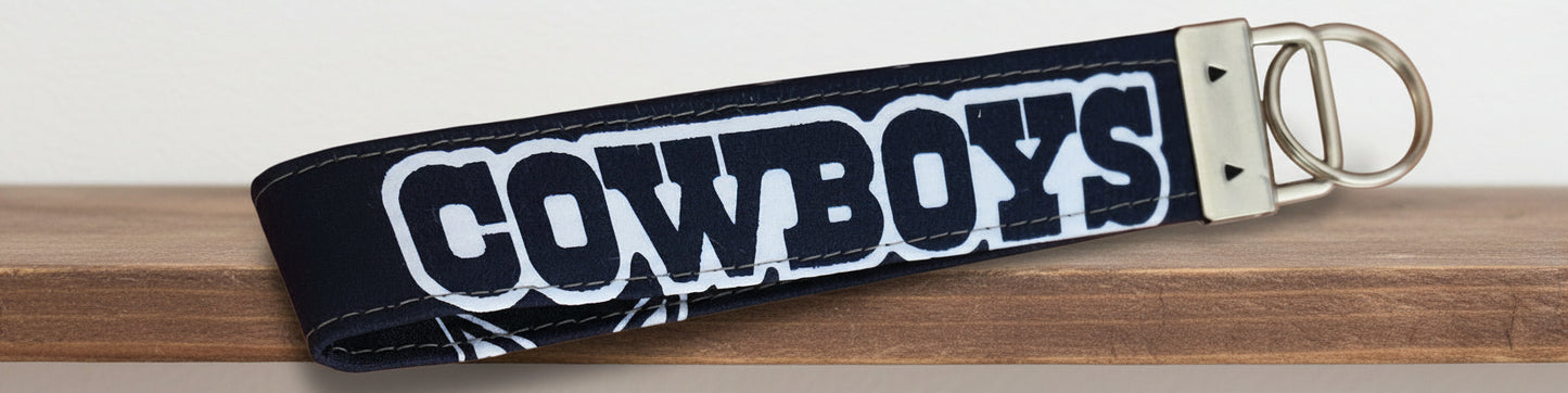 Dallas Cowboys Keychain Wristlet