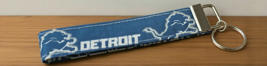 Detroit Lions Keychain Wristlet