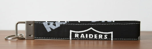Las Vegas Raiders Keychain Wristlet