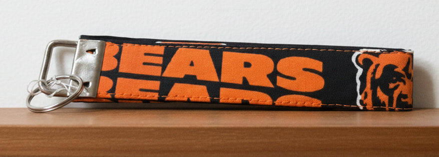 Chicago Bears Keychain Wristlet
