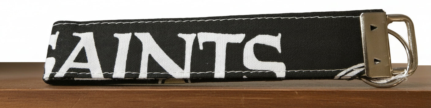 New Orleans Saints Keychain Wristlet