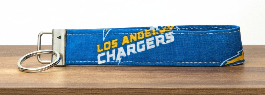 Los Angeles Chargers Keychain Wristlet