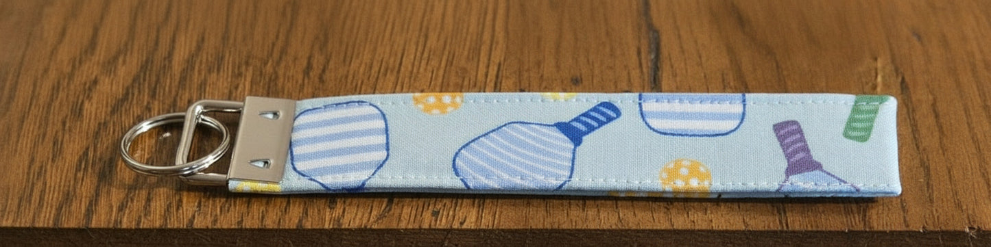 Pickleball Keychain Wristlet