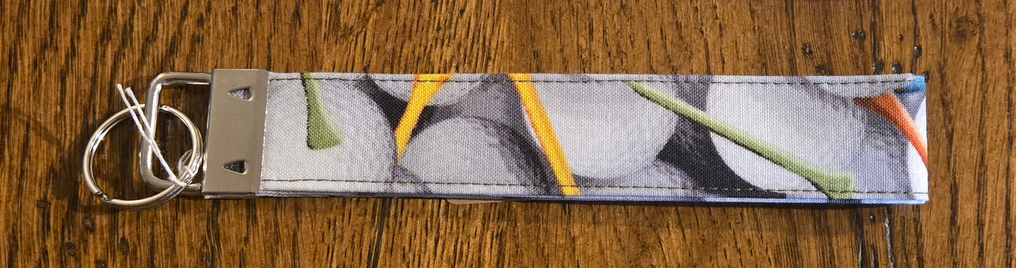 Golf Keychain Wristlet