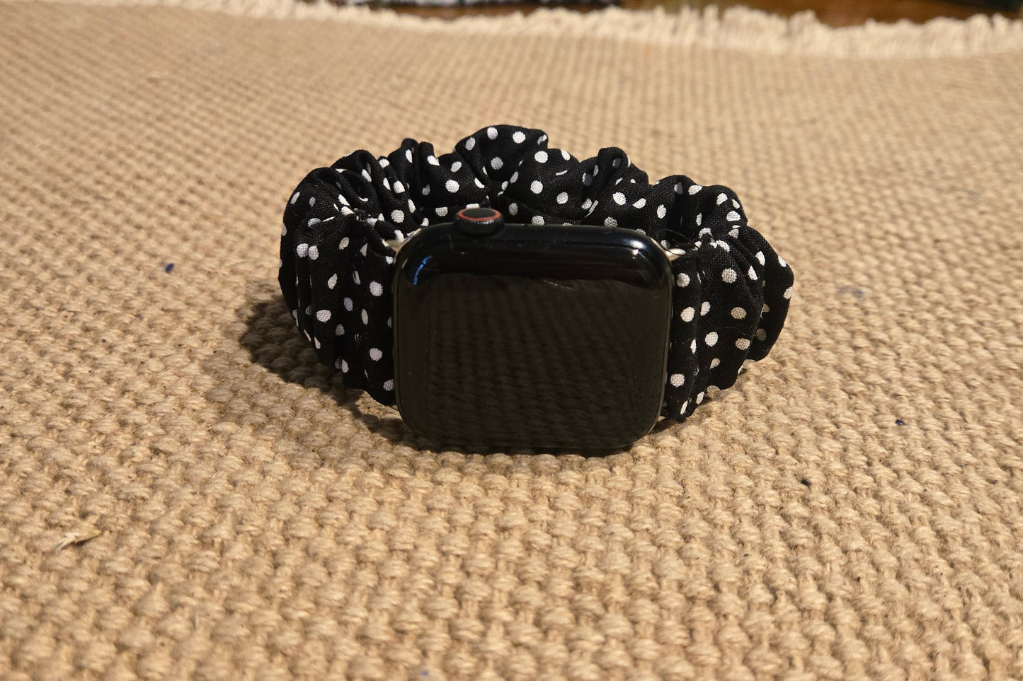 Black with Polka Dots