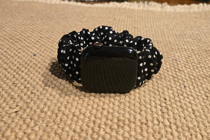 Black with Polka Dots